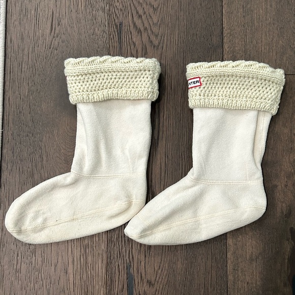 Hunter Cable Knit Short Boot Socks - Picture 4 of 4